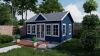 Tuindeco Clockhouse Blokhut Trevor 70 mm 550x400 cm 70 mm vuren grijs geïmpregneerd
