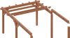 Trendhout Buitenverblijf Florence 545x425 cm - Plat dak