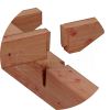 Trendhout Buitenverblijf Florence 545x425 cm - Plat dak