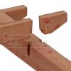 Trendhout Buitenverblijf Florence 545x425 cm - Plat dak