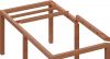 Trendhout Overkapping Palermo XXL 1100x380 cm