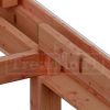 Trendhout Buitenverblijf Verona 750x335 cm - Plat dak model links