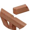 Trendhout Buitenverblijf zadeldak XL 710x380 cm