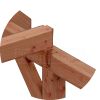 Trendhout Buitenverblijf zadeldak XL 650x440 cm