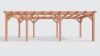 Bouwpakket overkapping 815x346 cm fijnbezaagd Douglas
