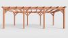 Bouwpakket overkapping 769x410,5 cm fijnbezaagd Douglas