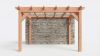 Bouwpakket aanbouwveranda 410,5x326 cm fijnbezaagd Douglas