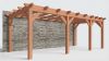 Bouwpakket aanbouwveranda 766x326 cm fijnbezaagd Douglas
