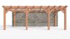 Bouwpakket aanbouwveranda 766x326 cm fijnbezaagd Douglas