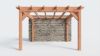 Bouwpakket aanbouwveranda 410,5x390,5 cm fijnbezaagd Douglas