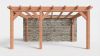 Bouwpakket aanbouwveranda 524x390,5 cm links fijnbezaagd Douglas