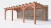 Bouwpakket aanbouwveranda 769x390,5 cm fijnbezaagd Douglas