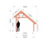 Trendhout Kapschuur de Hoeve XL 590x380 cm