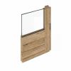 Classicline Blokhut Friesland vuren groen geïmpregneerd 400x300 cm + overkapping 300 cm
