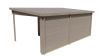 Tuindeco Dora Blokhut 300x300 cm + luifel 200 cm 28 mm vuren blank