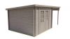 Tuindeco Dora Blokhut 300x300 cm + luifel 200 cm 28 mm vuren blank