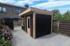 Blokhut Maastricht 500x250 cm Douglas blank met vuren rabat wanden (incl. EPDM)