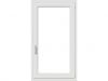 Trendhout Draai/kiepraam - 77,4x137,4 cm - rechtsdraaiend - wit - incl. raambeslag