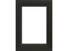 Trendhout Draai/kiepraam - 77,4x107,4 cm - rechtsdraaiend - zwart - incl. raambeslag