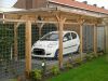 Actie carport tuindeco 300x500 cm zij wit