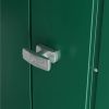 Biohort Europa 4A metalen berging 316x156x209 cm donkergroen