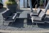 wicker loungeset Alu Fabio
