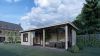 Trendhout Buitenverblijf Florence 545x425 cm - Plat dak