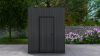 Poolhouse Trendy 204x304 cm - compleet zwart gecoat