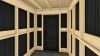 Poolhouse Trendy 204x304 cm - exterieur zwart gecoat