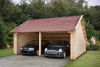 Garage/Kapschuur Nysse 600x600 cm rood dak