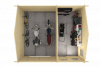 Garage Moa 598x500 cm - Grijs geïmpregneerd