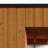 Trendhout Buitenverblijf Capri 610x490 - Plat dak model links