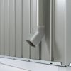 Biohort Highline H1 metalen tuinhuis 275x155x222 cm met enkele deur