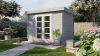 Tuindeco Hypermodern Blokhut 320x260 cm 28 mm vuren grijs geïmpregneerd