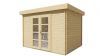 Tuindeco Hypermodern Blokhut 320x260 cm 28 mm vuren grijs geïmpregneerd