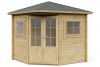 Blokhut 2555 250x250 cm - compleet gecoat