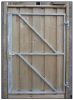 IJzeren deurframe met slotkast H155xB100 cm
