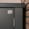 Biohort Julia L metalen terraskast 77,7x87x140,2 cm donkergrijs