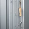Biohort Julia L metalen terraskast 77,7x87x140,2 cm zilver