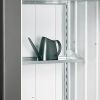 Biohort Julia L High metalen terraskast 77,7x87x180,9 cm kwartsgrijs