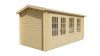 Tuindeco Justine Blokhut 500x250 cm 40 mm vuren honing geïmpregneerd