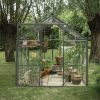 Tuinkas Kate IV - 192x375 cm - Groengrijs - Full Options