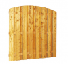 Plankenscherm grenen 180x180 cm - toog verticaal