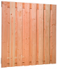 Douglas plankenscherm fijnbezaagd 180x180 cm - blank