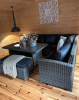 Wicker high dining cornerset Leonardo - Showmodel Numansdorp, Amersfoort & Wommelgem