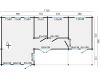 Tuindeco Letterkenny Blokhut 70 mm 1120x595 cm 70 mm vuren honing geïmpregneerd