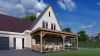 Trendhout Aanbouwveranda Lucca 645x390 cm - Plat dak model links