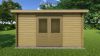 Classicline Blokhut Friesland vuren groen geïmpregneerd 400x300 cm