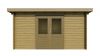 Classicline Blokhut Friesland vuren groen geïmpregneerd 400x300 cm