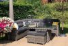 Diningset/loungeset  Malta wicker 5-delig